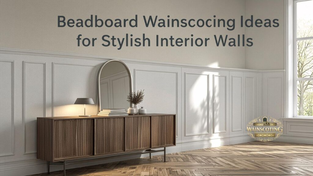 Beadboard Wainscoting