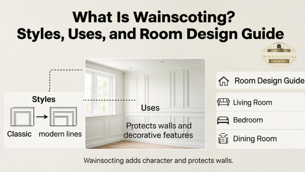 What Is Wainscoting Styles, Uses, and Room Design Guide